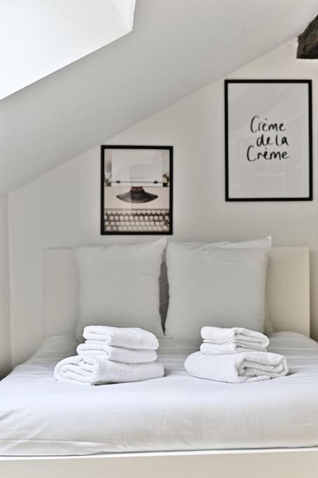 Appartement Paisible Et Central Rivoli Parigi Esterno foto